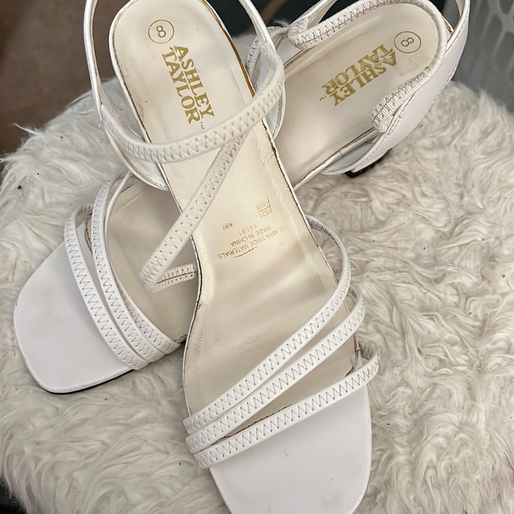 Strappy summer fun. Ashley Taylor heels